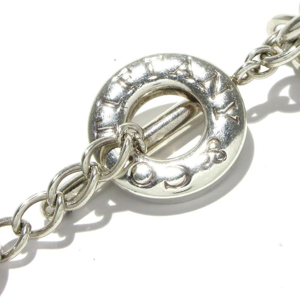 Tiffany Choker Heart Tag Pendant Silver